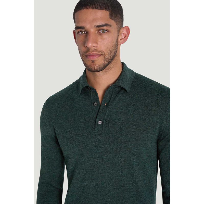M.J. Bale Fraser Merino Polo Knit image number 6